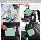 Bukere Travel Sunglasses Organizer Case Adjustable Slot For Multiple Eyeglasses Hard-shell Portable Storage Box for Men Women
