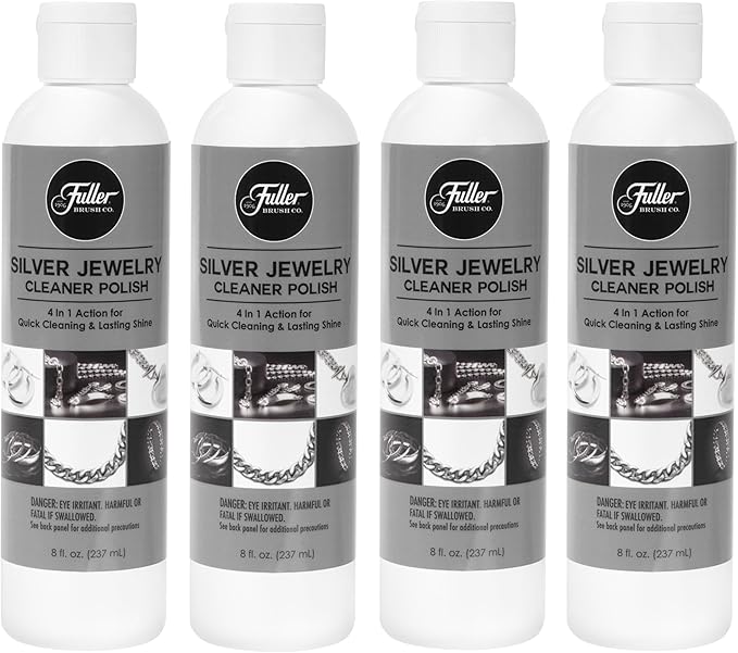 Fuller Brush Silver Jewelry Cleaner Polish (x4)