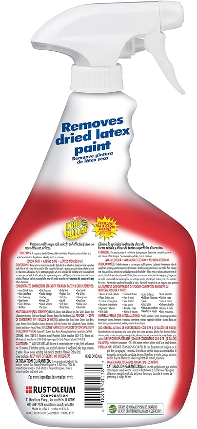 Krud Kutter KK326-6PK Original Concentrated Cleaner/Degreaser Stain Remover Spray, 32 oz, 6 Pack