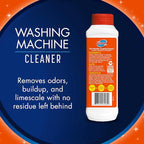 Glisten Washer Magic Washing Machine Cleaner and Deodorizer, 4 Bottles