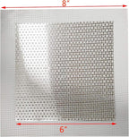 3 Pcs 6 Inch Wall Patch Repair, Drywall Repair Patch Self Adhesive Drywall Patch and Fiberglass Repair Kit, Heavy Duty Dry Wall Hole Repair Patch for Drywall Plasterboard (6 x 6 Inch)