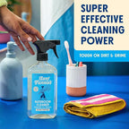 Aunt Fannie's All Purpose Bathroom Cleaner Vinegar Spray for Shower, Tub, Toilet, Tile, Sink and Fixtures, 16.9 Ounces (Pack of 6)