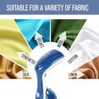 Steamer for Clothes 1200W, Compact Handheld Garment Steamer for Home, Travel, Office. Portable Clothing Steamer with Upgraded Large Capacity Water Tank. Fabric Wrinkle Remover.