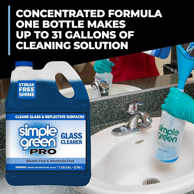 Simple Green Pro Glass Cleaner 1 Gal