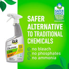 CLR Brands® Calcium, Lime & Rust Remover, Blasts Calcium, Dissolves Lime Deposits, Zaps Stubborn Rust Stains and Hard Water Deposits, 22 Ounce Spray Bottle (Pack of 1)
