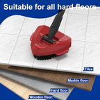 Scrubber Mop Head for O Cedar RinseClean Spin Mop 2 Tank System, Replace Head for OCedar Spin Mop Scrub Brush Head, Scrubber Head Replacement Attachment, Scrub Brush Mop Head 2 Tank, Clean Brush