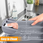 Kitchen Silverware Drawer Organizer and Storage Cabinet Utensil Rack Bathroom Counter Vanity Extra Large Big Cooking Drawer Organizers Countertop Pantry Storage Cabinet Best Kitchen Must Haves 2025