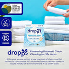 Dropps Sensitive Skin Laundry Detergent Pods, Unscented (160 Count) - Dermatologist Tested Laundry Pods - HE Compatible Laundry Supplies for Clean Clothes, Vegan & Dye-Free