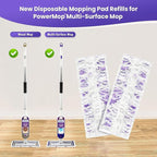 20 Pack Power Mop™ Pad Refills for Swiffer® PowerMop™ Multi-Surface Mop, Powermop™ Multi-Surface Mop Pad Replacement Kit