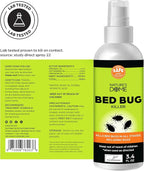 Nature's Dome Bed Bug Spray – 100% Kill Rate, 16 OZ Natural Bed Bug & Mite Killer, Destroys Eggs, Kills Resistant Strains, Long-Lasting Protection, Safe for Home Use (6.8)