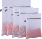 Kimmama Laundry Bags Mesh Wash Bag, Lingerie Bags for Washing Delicates, Net Washer Sack with Zipper, Dryer Pouch for Cleaning and Drying Cloths, Garment, Sweater, Bra, Pant, Toys, Bed Sheet, Blanket