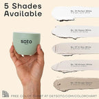 soto Small Hole Repair, White Spackle, 8 Ounces (No. 01 Perfect White) — High Strength Small Hole Filler for use on: Walls, Drywall, Ceiling, Furniture, Cabinets