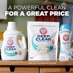 ARM & HAMMER Deep Clean Free & Clear Liquid Laundry Detergent, Free of Dyes, Perfumes and Phosphates, Suitable for Sensitive Skin, Dermatologist Tested, 102 Fl Oz, 68 Loads