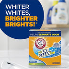 Arm & Hammer Plus OxiClean Powder Laundry Detergent, Fresh Scent, 45 Loads, 3.48 Pound (Pack of 1) - Package May Vary
