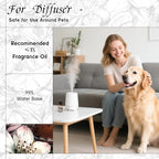 HIQILI Grey Vetiver Diffuser Oil, Fast Diffusion for Large Spaces, Pet - Safe, Suitable for Home and Other Scenarios - 0.34 Fl Oz