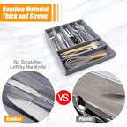 Kitchen Silverware Drawer Organizer and Storage Organizador Small De Cucharas y Tenedores Cubiertos Para Gavetas Cocina Para Gabinete Cajones Cocina Cajones Cocina Para Gabinete Hogar y Cocina Ofertas