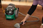 BiSSEll Little Green Pro Commercial Spot Cleaner BGSS1481 & Bissell 78H63 Deep Clean Pro 4X Deep Cleaning Concentrated Carpet Shampoo, 48 Ounces - Silver