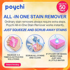 Magical Fiber Stain Remover- Use as Spot Remover- No Dry Cleaning Food, Grease, Coffee Off Laundry, Tea, Fabric, Pet Stains, Stain Remover Sponge Clothes, Carpet, Sofa, Mattress & Upholstery (5 Pack)
