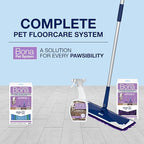 Bona Pet System Microfiber Deep Cleaning Pad for Multi-Surface Floors - Washable and Reusable - Safe on Hardwood Floors - Lifts & Removes Heavy Dirt and Pet Mess Build-up - Fits All Bona Mops