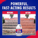 30 SECONDS Pressure Washer Concentrated Cleaner – Power Cleans Stains from Algae, Mold & Mildew, Dirt, Grime – Makes up to 20 Gallons