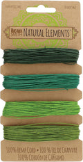 The Beadsmith 100% Hemp Cord – Emerald Colors – .55mm, 40 Foot Spool, 10LB Test Strength – Twine for Jewelry Making, Macrame, Paper Crafts, Gardening, Scrapbooking, Home Décor, DIY String Art & More