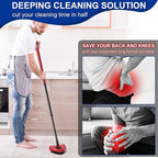 Scrub Brush Head for O Cedar Mop 1 Tank System, Scrubber Mop Head for Ocedar Spin Mop and Bucket, Hard Bristle Cleaning Brush for All Hard Surfaces Floors