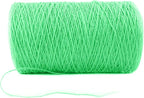 1mm x 2500 Feet Light Green Jute Rope, Twine for Gardening Tomato Climbing Plant Tie Floristry Crafts Gift Wrapping Packing Decor