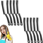 10Pcs Hard-bristled Crevice Cleaning Brush, Multifunctional Thin Gap Scrub Brush, Bathroom Cleaner Tools for Household Use, Kitchen, Window, Toilet, Grout, Faucets, Car