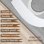 GSCIT Club White Edge Banding, 3 inch x 25ft Melamine Edge Banding with Hot Melt Adhesive Preglued Cabinet Edge Banding Flexible White Veneer Edging