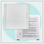 StrongPatch® 6 in. x 6 in. Flexible Self-Adhesive Wall Repair Patch (3-Pack) – Versatile, Cut-to-Fit, Easy Application for Holes, Cracks, and Corners