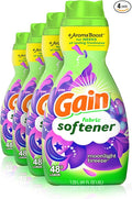 Gain Laundry Fabric Softener Liquid, Moonlight Breeze, Packaging May Vary, Total 192 Loads, 41 Fl Oz, Pack Of 4