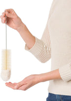 Redecker Natural Pig Bristle and Cotton Cleaning Brush, 12-5/8-Inches