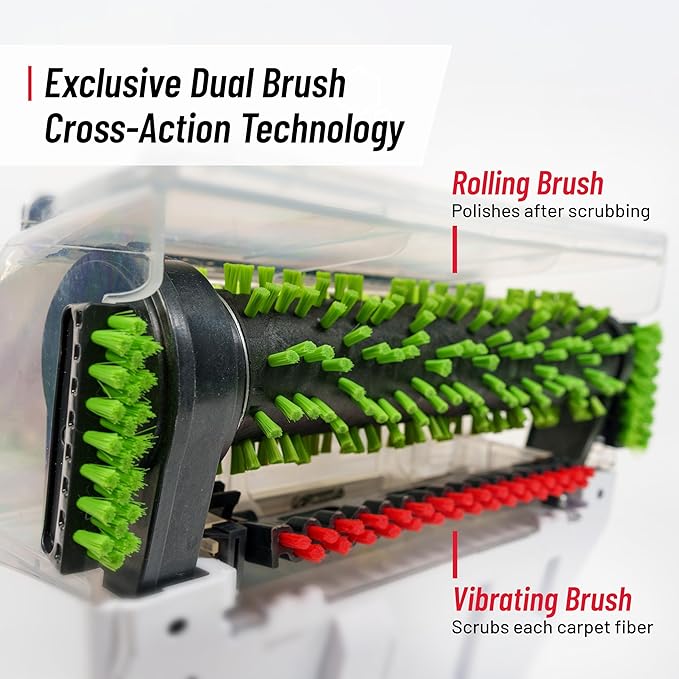 Rug Doctor Pet TruDeep Carpet Cleaner, Pet Upholstery Tool, Best-In-Class Suction Power, Dual Brush Cross-Action Technology for One-Pass Cleaning