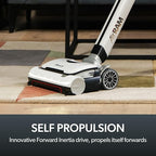 Gtech AirRAM 3 Cordless Vacuum Cleaner with Anti-Hair Wrap Bar - Dual Edge-Clean Brushes - Perfect for Carpet and Hardwood Floors - Rechargeable 22v Li-ion Battery - Lightweight - New Model/Red Thread