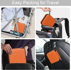 Bukere Travel Sunglasses Organizer Case Adjustable Slot For Multiple Eyeglasses Hard-shell Portable Storage Box for Men Women