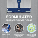 Bona Multi-Surface Floor Cleaner Refill - 96 fl oz - Lemon Mint - Residue-Free Floor Cleaning Solution refill for Spray Mop and Spray Bottles - For Use on Stone, Tile, Laminate, and Vinyl Floors