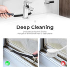 Cleaning Brush-Hard Crevice Cleaning Brushes, Multifunctional Window Groove Brushes, Grout Brush, Cleaning Tool for Bathroom, Kitchen, Toilet, Tile, Sink, Home (6, Green)