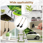 2 Pcs Cleaning Brush, Crevice Scrub Brushes for Bathroom, Kitchen, Toilet, Window Gap, Multifunctional Cleaning Tool for Thin Gap