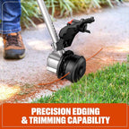 SENIX X5 58V MAX* 2-Piece Cordless Yard Tool Combo Kit with 11“/13" Brushless String Trimmer Weed Wacker,520CFM 3-Speed Leaf Blower,Includes 2.5Ah Battery & Charger (S5K2B1-01)