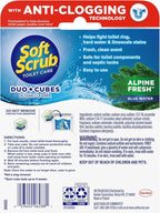 Soft Scrub In-Tank Toilet Cleaner Duo-Cubes, Alpine Fresh, 2 Count (7 Pack)