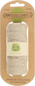 The Beadsmith 100% Hemp Cord – Natural Color – 2mm, 197 Foot Spool, 20LB Test Strength – Twine for Jewelry Making, Macrame, Paper Crafts, Gardening, Scrapbooking, Home Décor, DIY String Art & More