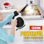 Pressurized Multi-Surface Handheld Steam Cleaner for Home with 12 pcs Accessories, Chemical-Free Multi-Purpose Steamer for Cleaning Car, Furniture, Floor, Tile Grout and Home Use