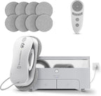 SqueeGBot Window Cleaning Robot Ideal for Panoramic Windows, Tiles, Mirrors, Robot Windows Cleaner with Intelligent AI 5.0 Navigation, Electric Window Cleaner Water Spraying, up to 5300 Pa