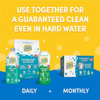 Lemi Shine Shine and Dry Natural Dishwasher Rinse Aid - Hard Water Stain Remover - 25.35 fl oz