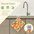 Reusable Paper Towels, Swedish Dishcloths for Kitchen 8-Pack, Non-Scratch Swedish Dish Towels, Super Absorbent Cellulose Dish Cloths, No Odor Dish Rags