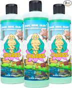 Chubbs Shake & Rinse Glass Cleaner - Cleans and Restores Within Minutes/Removes Tough, Stubborn, Hard-To-Reach Stains From Glassware | Perfect for Ceramic, Glass, & Metal (Pack of 3-16 Fl Oz)