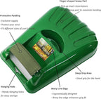 Gardzen Large Leaf Scoop Hand Rakes, Debris and Yard Waste Removal, Comes with 72 Gallon Garden Bag, Work Gloves, Protective Pads(Green)