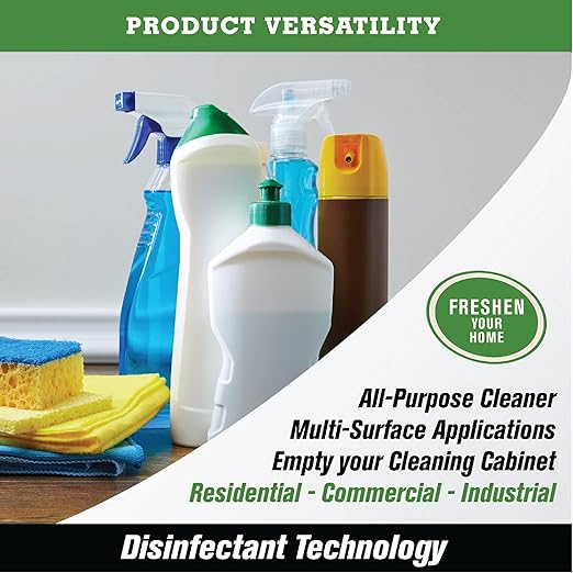 SNiPER Hospital Disinfectant, Odor Eliminator & All-Purpose Cleaner, 16 Ounce Spray and 1 Gallon Bottle Set