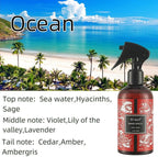 Linen Spray Natural Ocean Essential Oil Linen and Room Pillows and Sheets Spray, and Fabric Aromatherapy(Ocean-8.8oz)