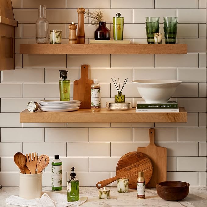 Thymes Frasier Fir All-Purpose Cleaner - Biodegradable Cleaner with Natural Essential Oils - Household Spray for Cleaning Bathrooms, Kitchens, Counters, and Other Surfaces (16 fl oz)